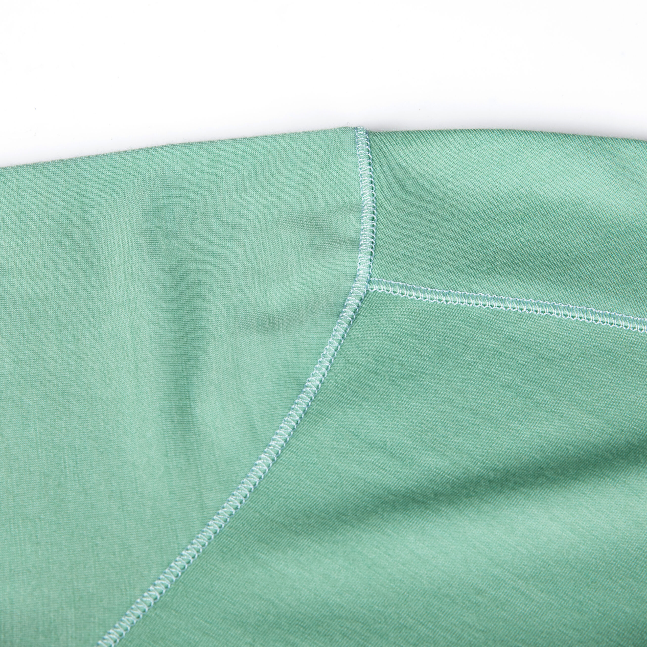 4W7A0692 Merino Wool Long Sleeve T-Shirt - Sage Green - Image 8